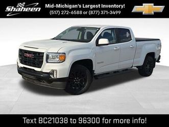 used 2022 gmc canyon elevation