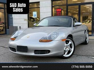 2001 porsche boxster base 2dr convertible
