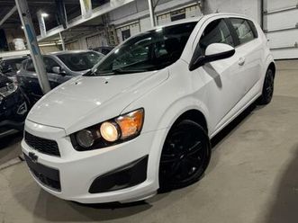 2016 chevrolet sonic lt