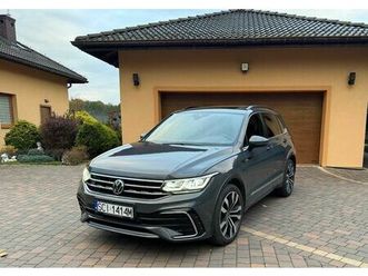 volkswagen tiguan r-line 2.0 240 km 2020 harman kardon kamery360° skoczów • olx.pl
