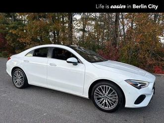 used 2025 mercedes-benz cla 250 4matic