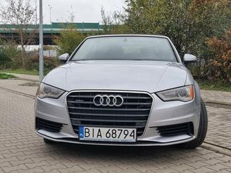 audi a3 2.0 cabriolet tfsi quattro premium 220 km s tronic bialystok