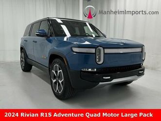 used 2024 rivian r1s adventure quad motor large pack