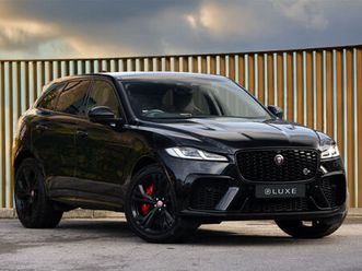 2022 jaguar f-pace 5.0 v8 p550 svr
