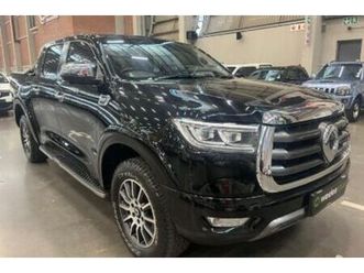 2022 gwm p-series pv 2.0 td lt 4x4 auto double-cab