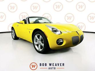 used 2007 pontiac solstice base