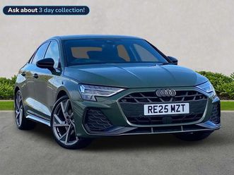 audi a3 saloon 35 tfsi black edition 4dr s tronic saloon 2025, 2249 miles, £29999 - 32928888 - exchangeandmart.co.uk