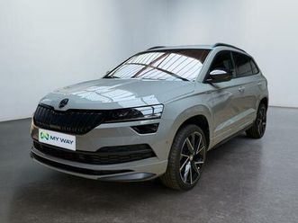 skoda karoq sportline*boite auto*attelage*gps*carplay*caméra360