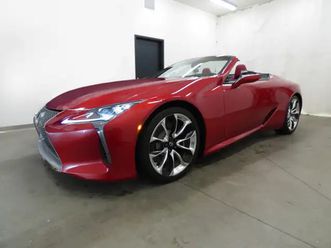 2023 lexus lc 500 performance convertible, impéccable!!!