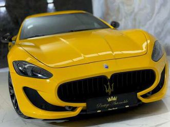 maserati gran turismo mc sportpaket v8 460ps * giallo gelb * mc sitze * carbon * brachialer sound * letzter v8 sauger * seltenheit * einzelstück * sondermodell 