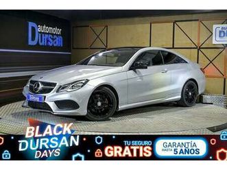 mercedes-benz clase e coupe e 220 cdi