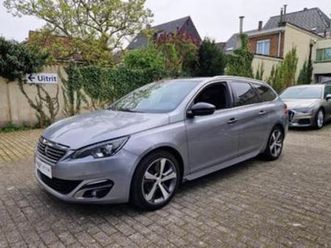 ② peugeot 308 gt line 1.6d / pano dak / massagezetels / camera — peugeot — 2ememain