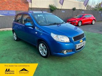chevrolet aveo 1.4 lt hatchback 5dr petrol manual euro 4 (99 bhp)