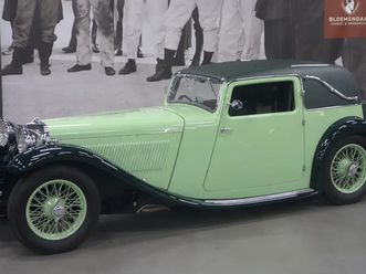 1933 jaguar ss1 vert manuel in pays-bas - a vendre | car...