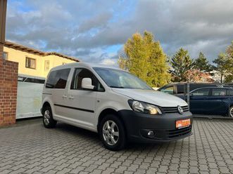 volkswagen caddy 2x schiebetür alu pdc klima