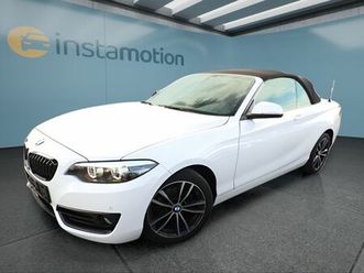 bmw 218i cabriolet sport line 100 kw