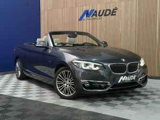 bmw série 2 220d f23 190 ch cabriolet bva luxury phase - origine france