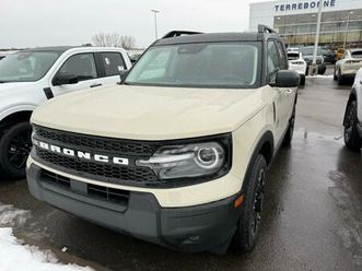 ford bronco sport 2025 outer banks