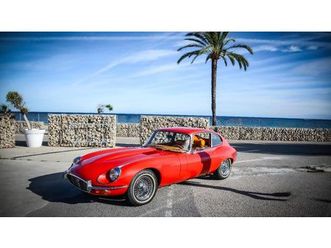1973 jaguar e-type rouge automatique, 5 vitesses conduite...