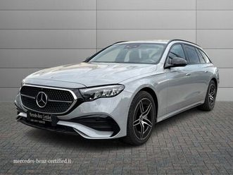 mercedes-benz classe e station wagon 300 de phev amg line advanced plus 4matic auto del 2024 usata a foggia