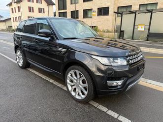 range rover sport 3.0 v6 sc hse automatic