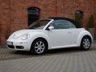 volkswagen new beetle cabrio 1.9 tdi united 105km klima skóra alufelgi super stan