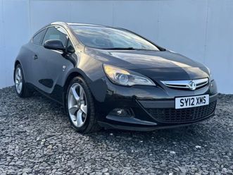 vauxhall astra gtc 1.4t sri coupe 3dr petrol manual euro 5 (s/s) (140 ps) coupe 2012, 46587 miles, £5895 - 32929111 - exchangeandmart.co.uk
