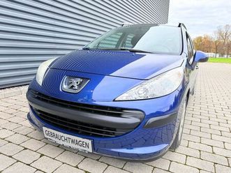 peugeot 207 1.4 ltr.-16v sw tendance/klima/panorama-dach
