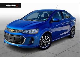 2017 chevrolet sonic lt