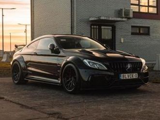 ② c63s coupé amg prior design — mercedes-benz — 2ememain