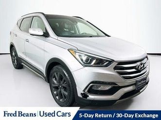 certified 2017 hyundai santa fe sport 2.0l turbo ultimate