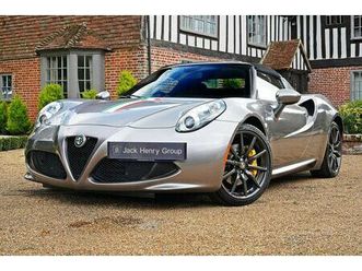 2016 alfa romeo 4c 1.8 tbi spider