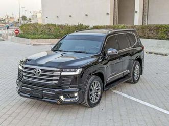 toyota land cruiser toyota landcruiser 2016 lhd black exterior and red interior 7 seaters