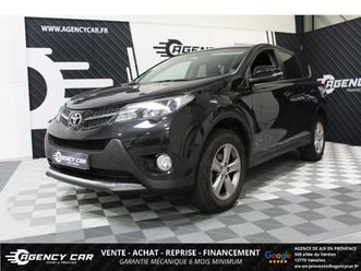 toyota rav4 4 124 d-4d fap 4x2 stop & start life - suivi - camera de recul - garantie
