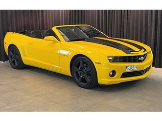 chevrolet camaro ss convertible hydra-matic euro 5