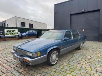 ② cadillac sedan de ville fleetwood 1990 — oldtimers & ancêtres — 2ememain