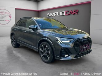 audi q3 q3 35 tfsi 150 ch s tronic 7 s line-toit ouvrant-car play-camera de recul-garantie 12 mois