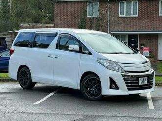 toyota alphard / vellfire 2.4 auto petrol gazoo sport bodykit+alloys+big spec