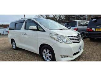 2008 toyota alphard,new shape 66,749 miles, 2.4 litre, petrol, automatic