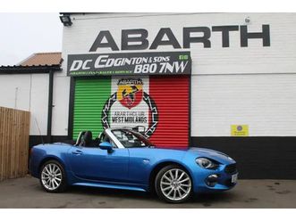 fiat 124 spider 1.4 multiair lusso plus convertible 2dr petrol auto euro 6 (140 ps) convertible 2017, 52000 miles, £13950 - 32930653 - exchangeandmart.co.uk