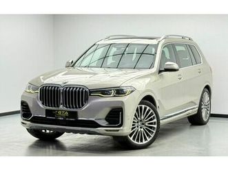 2019 bmw x7 xdrive50i, warranty, full bmw service history, 7 seater, fully loaded, gcc