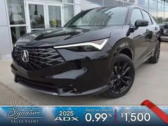 2025 acura adx platinum elite a-spec