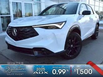 2025 acura adx platinum elite a-spec