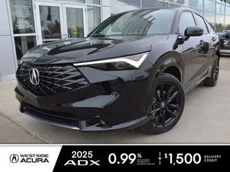2025 acura adx w/a-spec advance package