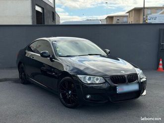 bmw série 3 e92 320d 184ch lci pack m full black