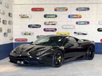 ferrari 458 speciale 2014 nero daytona