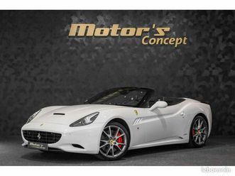ferrari california 4.3 v8 460 ch / bianco avus nero 28.690 km