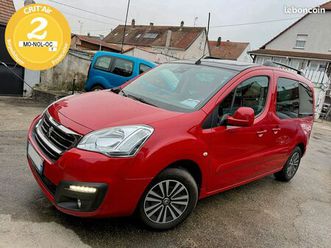 peugeot partner 1.6 blue-hdi active 100ch - boite auto 6 vitesses - v.neuf 26.762e - gtie 12+ - satisfait/remboursée 15j - régulateur - radar recul - carplay+an