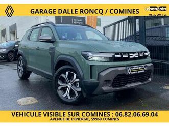 dacia duster expression hybrid e tech 140 carplay/camera/attelage/adars ar