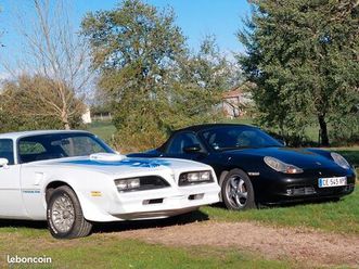 échange pontiac trans am porsche boxster 2l7 contre corvette c5 uniquement